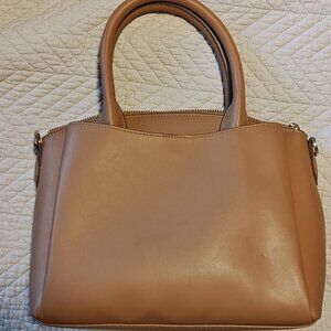Small beige purse